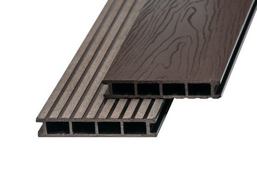 Террасная доска из ДПК ECODECKING HIT в цвете Венге купить в Перми