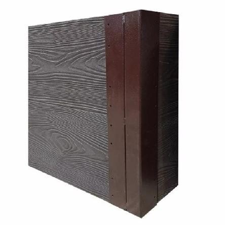 Доска для грядок NauticPrime EstheticWood 3D в цвете Венге, размер 445х35х2950 мм купить в Перми