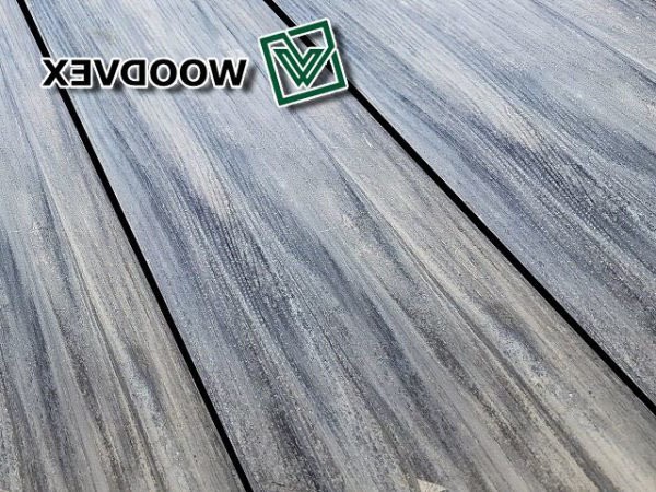 Террасная доска WOODVEX Select ДПК Бело-серый купить в Перми