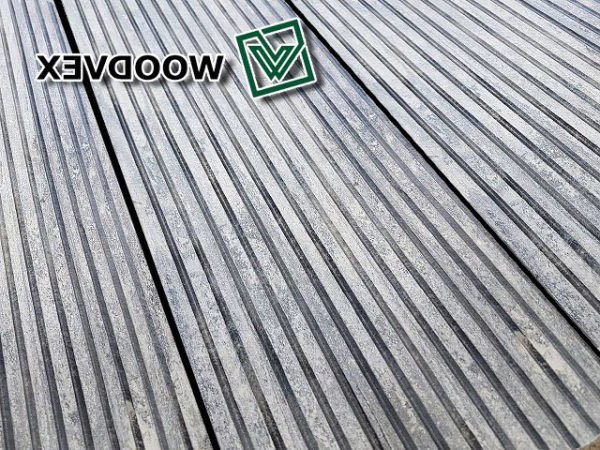 Террасная доска WOODVEX Select ДПК Бело-серый купить в Перми