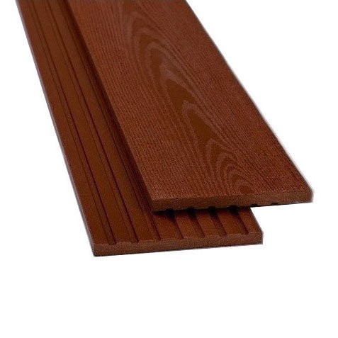 Заборная доска из композитного материала ECODECKING в терракотовом цвете купить в Перми