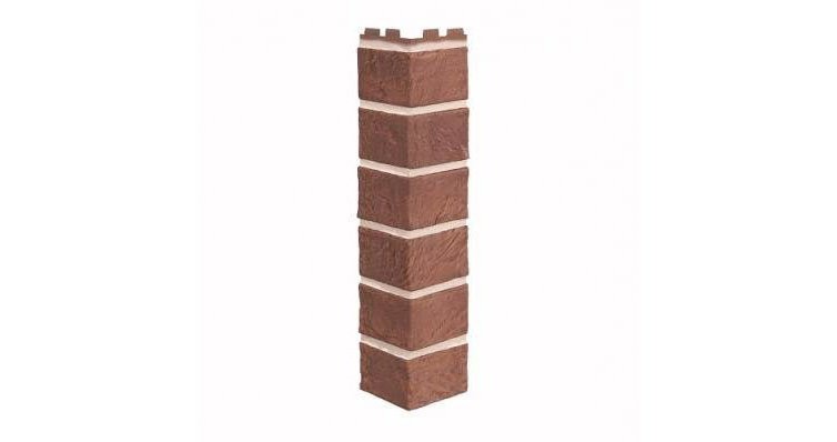 Угол внешний VOX Solid Brick Dorset терракотовый кирпич купить в Перми
