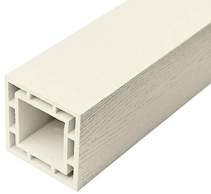 Столб FAYNAG ДПК WOOD цвет слоновая кость купить в Перми