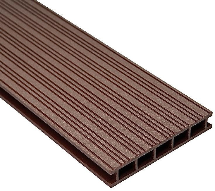 Террасная доска из ДПК Faynag Premium VELVET-ZEBRA - Цвет шоколад купить в Перми