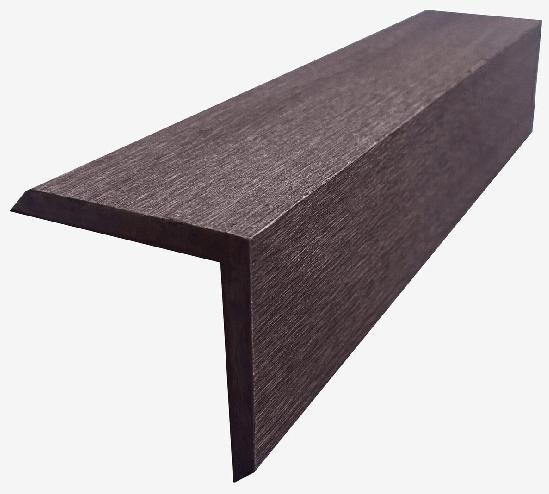 Декоративный уголок 50×50 в цвете венге купить в Перми