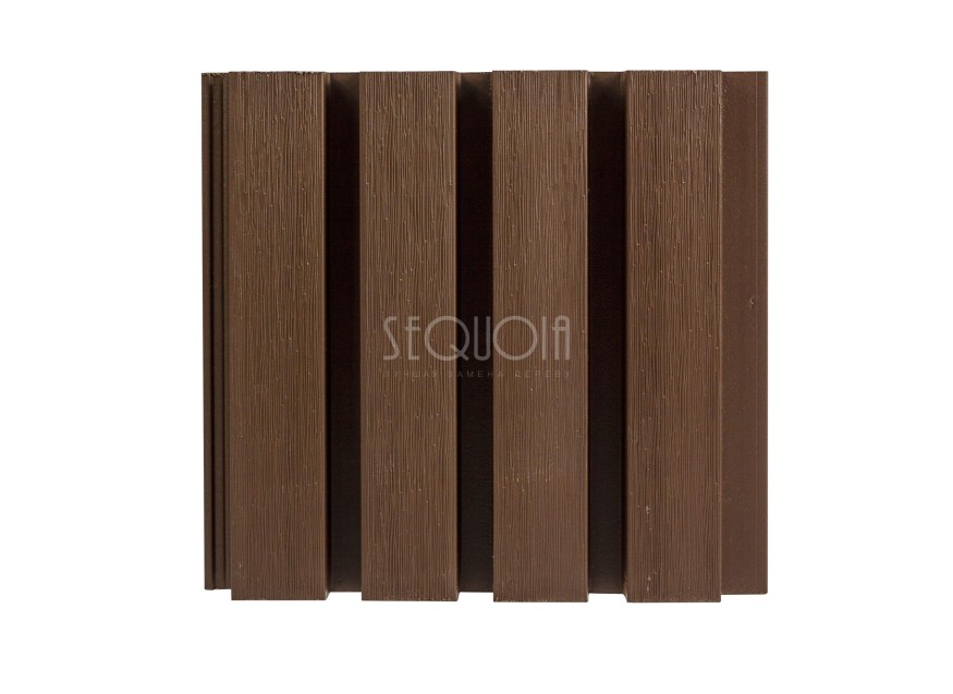 Доска фасадная SEQUOIA co-extrusion Коричневая купить в Перми
