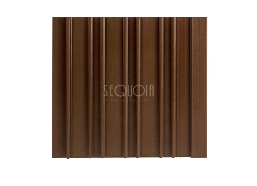 Доска фасадная SEQUOIA co-extrusion Коричневая купить в Перми