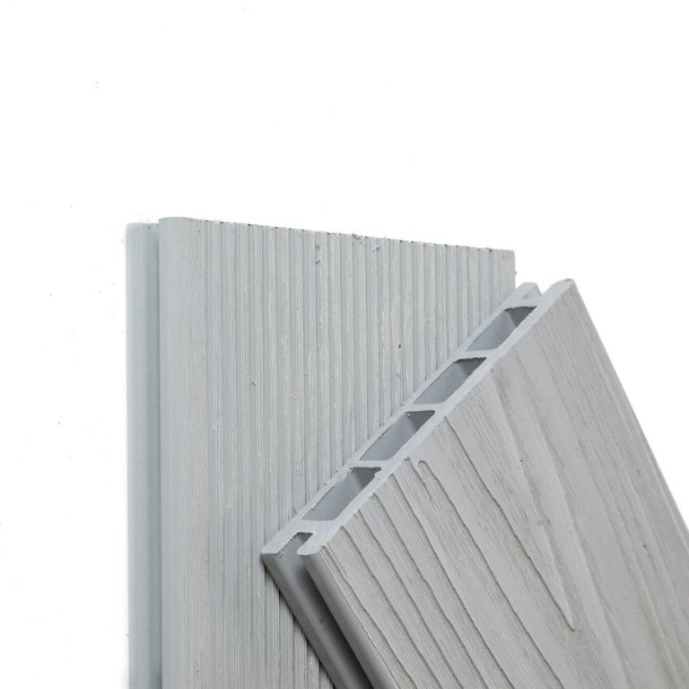 Террасная доска Экодекинг Титан 3D, Жемчуг купить в Перми