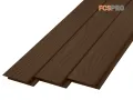 Фиброцементный сайдинг FCSPRO Click Shtil F21 (Коричневая глина) купить в Перми