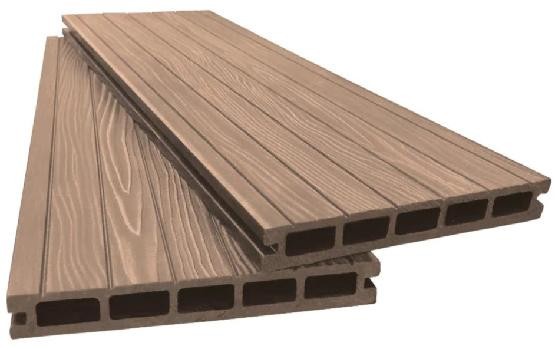 Террасная доска ДПК 3D Ай-Техплас 160x22, цвет какао купить в Перми