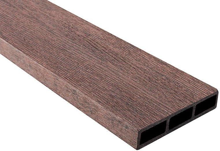 Доска 3D ДПК Outdoor STORM BROWN коричневая миксированная купить в Перми