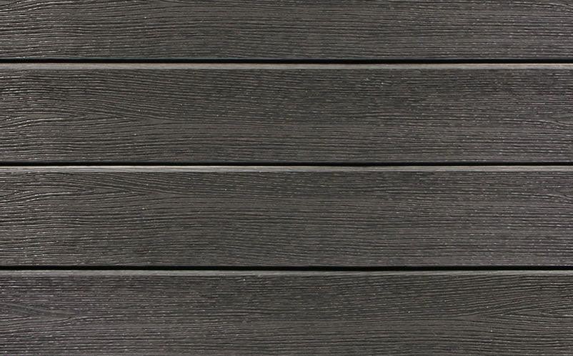 Доска Ромбус 3D ДПК Outdoor STORM BLACK черного цвета купить в Перми