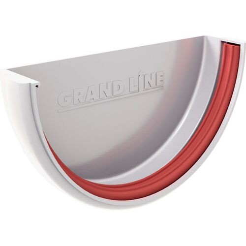 Заглушка для желоба Grand Line, белого цвета. купить в Перми