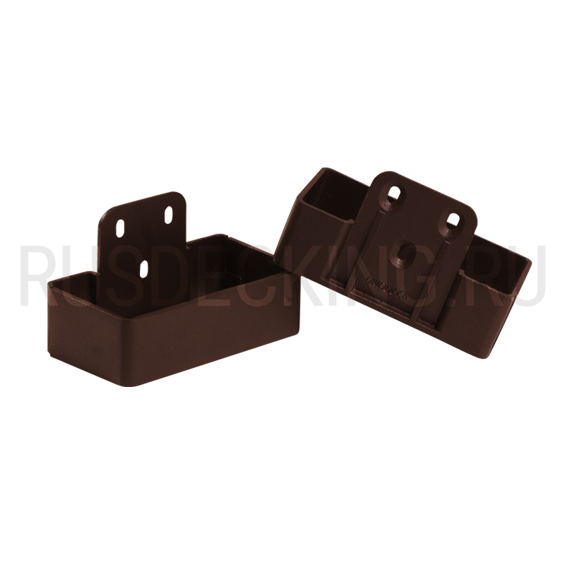 Комплект крепления перил прямое RusDecking Unodeck Венге купить в Перми