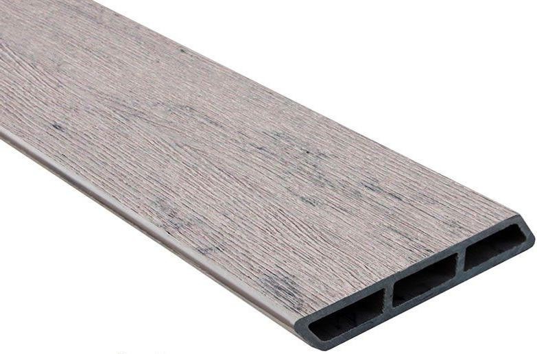 Доска Ромбус 3D ДПК Outdoor STORM GREY серый микс купить в Перми