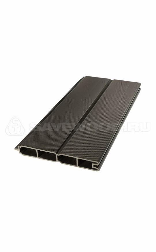 Забор из ДПК Savewood, SW Agger глянцевый, Темно-коричневый купить в Перми