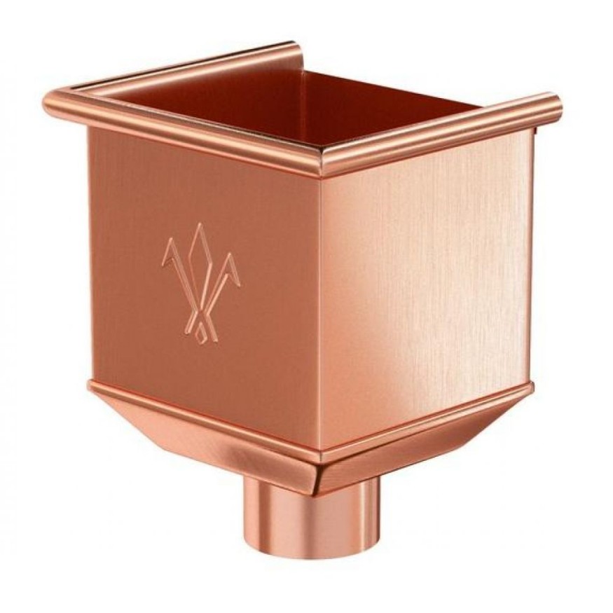 Водосборная воронка Aquasystem из меди 150/100 купить в Перми