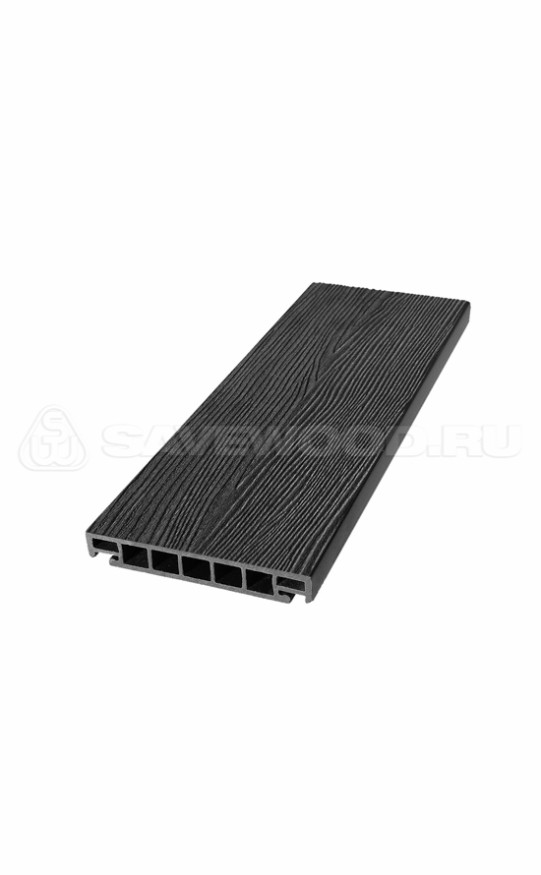 Террасная доска ДПК SaveWood, SW Salix (S) (R), Черный купить в Перми