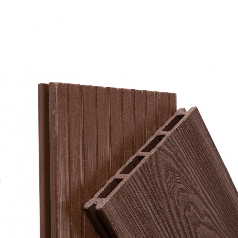 Террасная доска Ecodecking Комфорт 3D Шоколад купить в Перми