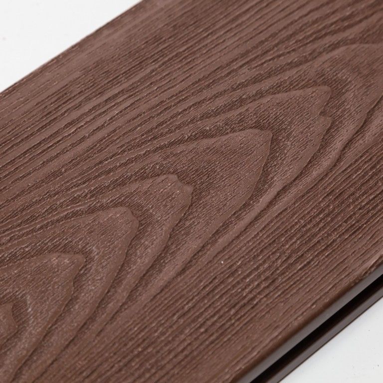 Террасная доска Ecodecking Комфорт 3D Шоколад купить в Перми