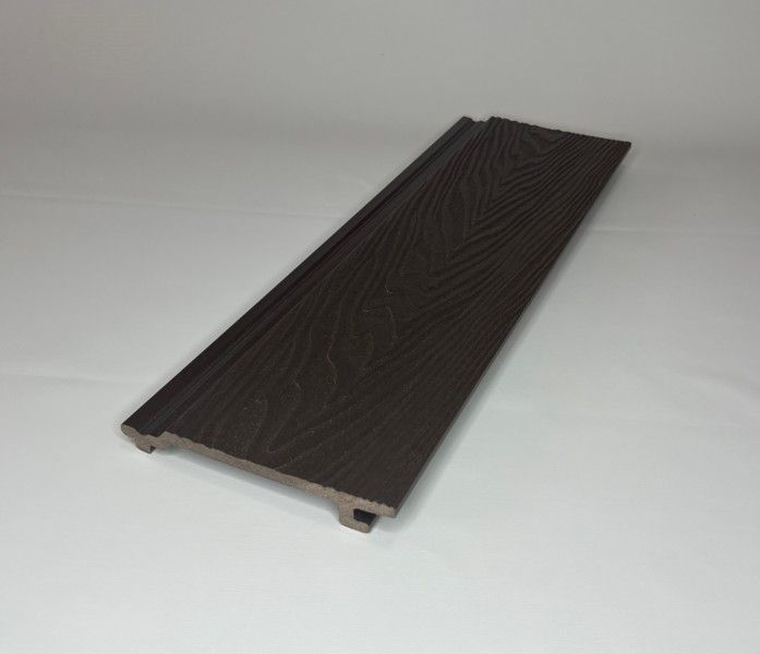 Фасадная доска Ecodecking Экстра 3D Шоколад купить в Перми