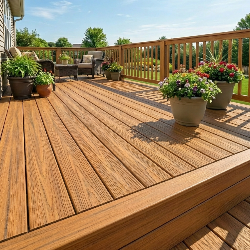 Террасная доска ДПК GardenParkett Табула, Бук купить в Перми
