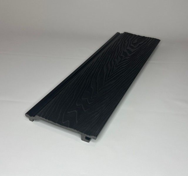 Фасадная доска Ecodecking Экстра 3D Графит купить в Перми
