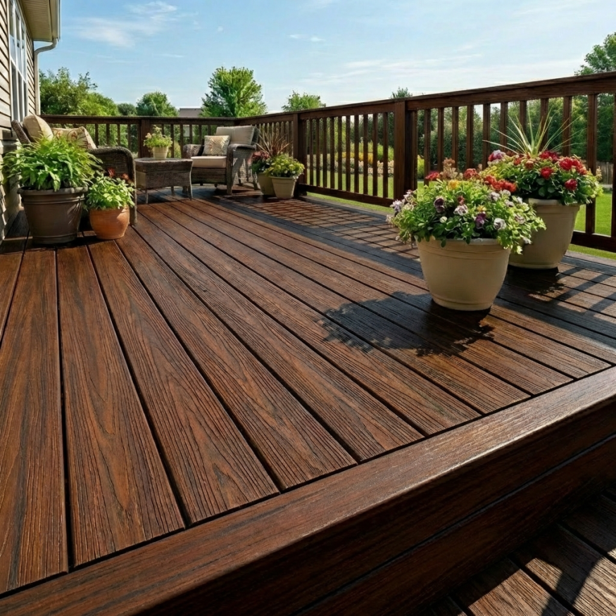Террасная доска ДПК GardenParkett Табула, Венге купить в Перми