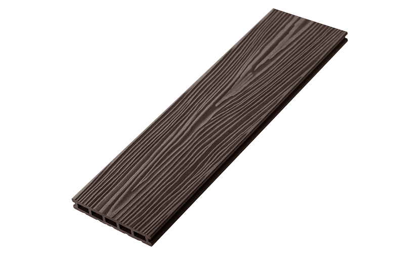 Террасная доска из ДПК RusDecking Unodeck Mogano - Цвет Венге купить в Перми