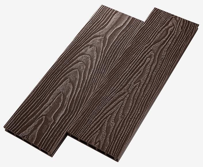 Террасная доска из ДПК RusDecking Unodeck Vintage - Цвет Венге купить в Перми