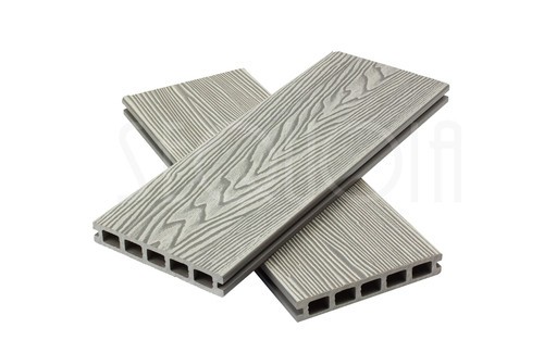 Доска террасная ДПК SEQUOIA, DUAL 3D WOOD, GRAY купить в Перми