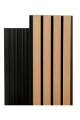 Реечная фасадная панель Ecodecking Скай Коэкструзия Бук купить в Перми