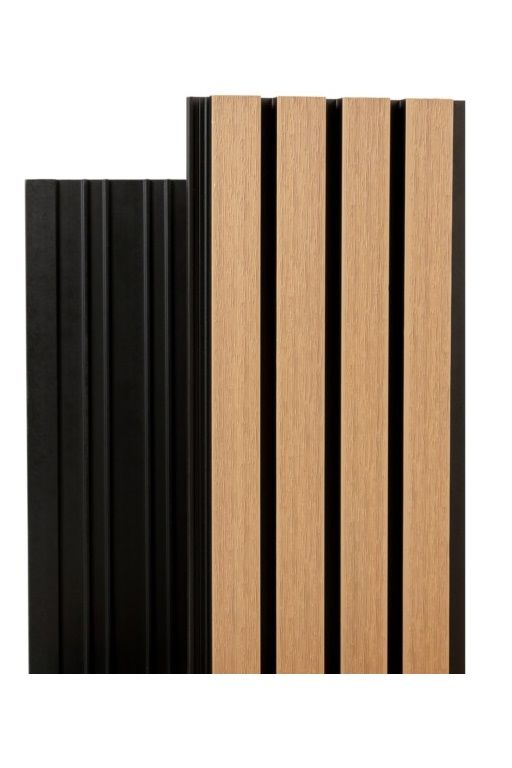 Реечная фасадная панель Ecodecking Скай Коэкструзия Бук купить в Перми