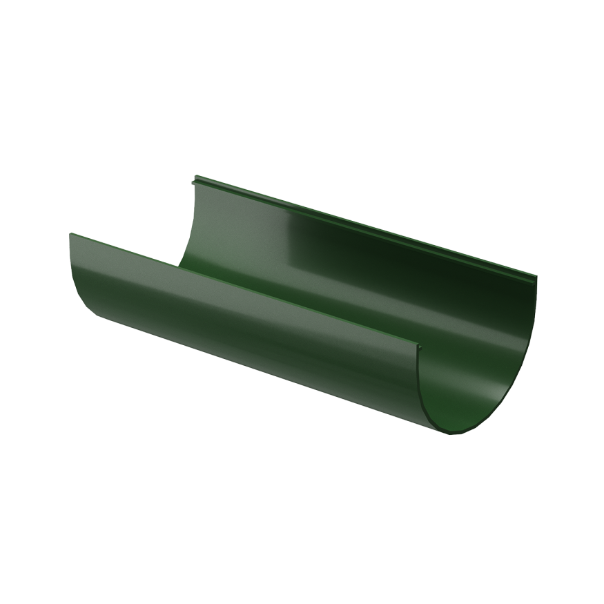 Водосточный желоб Docke Standard 3 м, зелёный купить в Перми