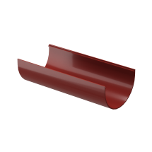 Водосточный желоб 3 м Docke Standard, цвет красный