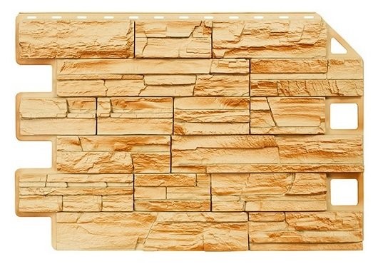 Фасадная панель Royal Stone, Скалистый камень, Буффало. купить в Перми