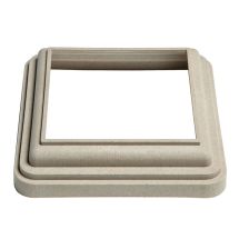 Нижний кант CM Decking 160х160 Белое дерево