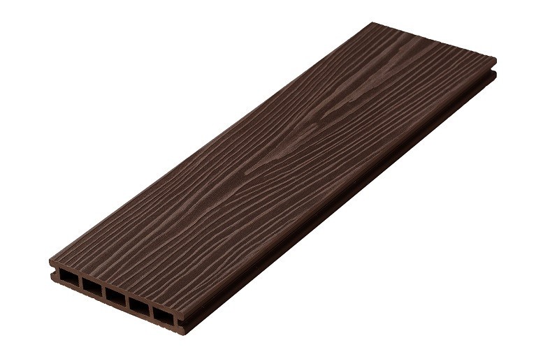 Террасная доска из ДПК RusDecking Unodeck Ultra - цвет Венге купить в Перми