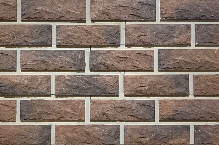 Фиброцементные панели КАНЬОН Сколотый кирпич - 27 купить в Перми