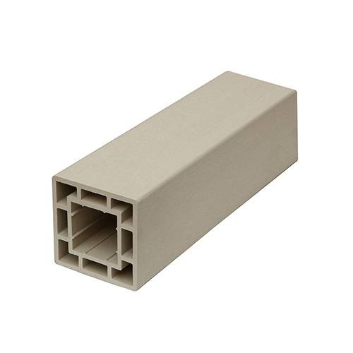 Столб для ограждения CM Decking 120x120 Белое дерево купить в Перми