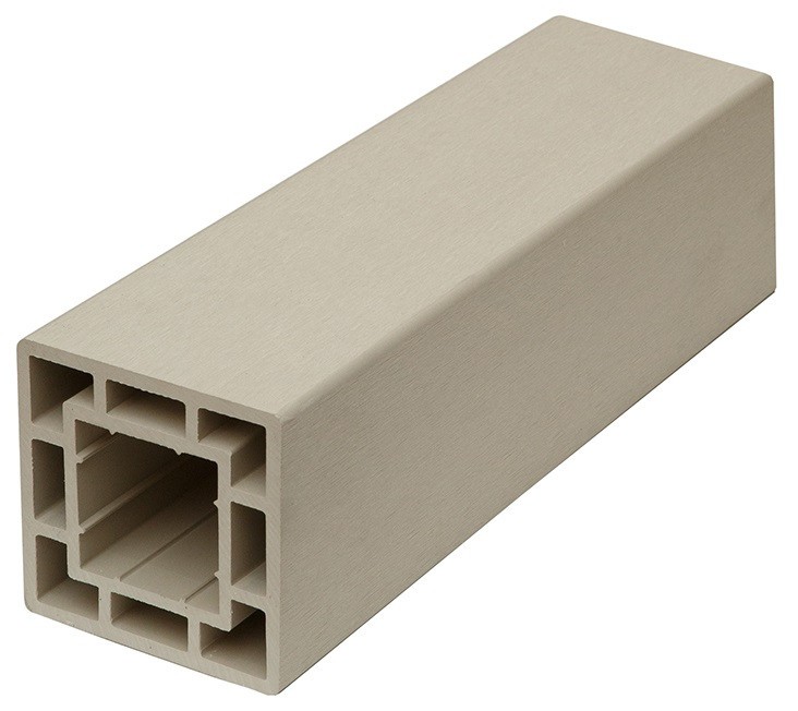 Столб для ограждения CM Decking 120x120 Белое дерево купить в Перми