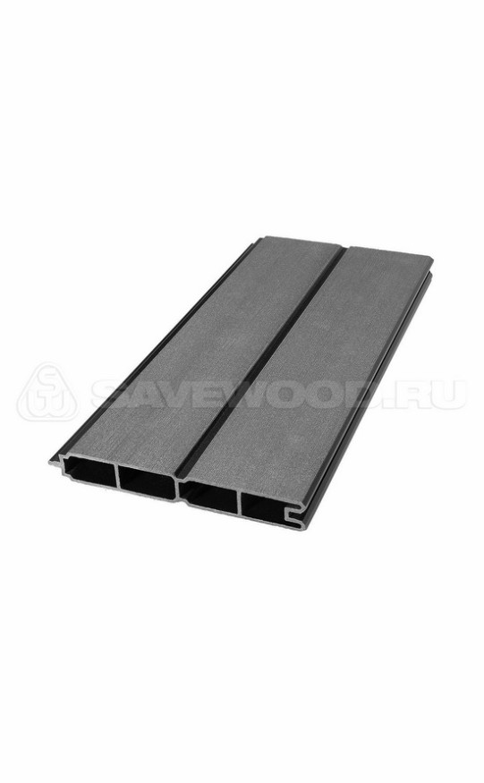 Забор из ДПК Savewood, SW Agger матовый, Черный купить в Перми