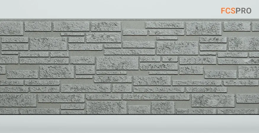 Фиброцементные панели FCS Simple АА1 (под камень) купить в Перми