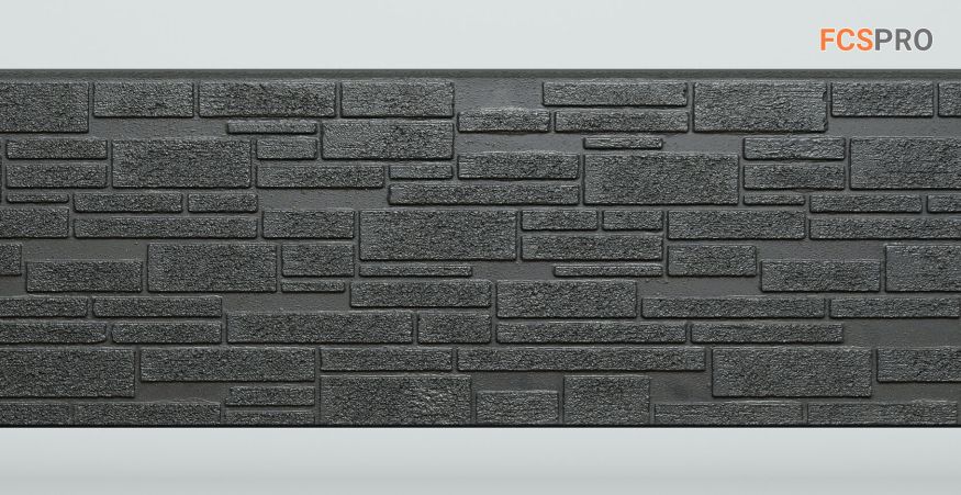 Фиброцементные панели FCS Simple АА1 (под камень) купить в Перми