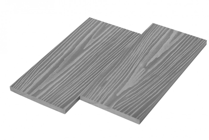 Заборная доска RusDecking UnoDeck Forte - Цвет Серый купить в Перми
