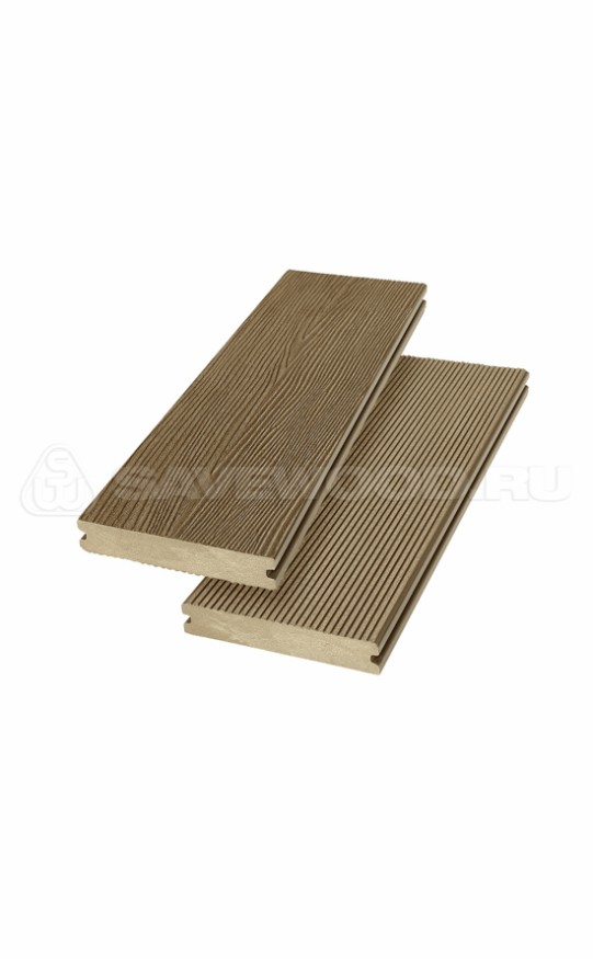 Террасная доска ДПК SaveWood, SW Abies (R), Тик купить в Перми