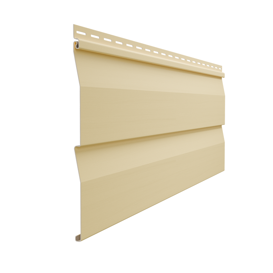 Виниловый сайдинг Docke, Корабельный брус D4.5D STANDARD, Банан купить в Перми