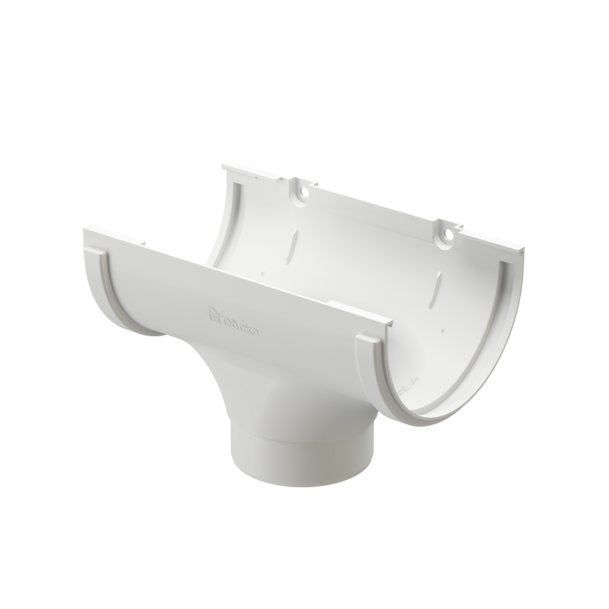 Воронка водосточная Docke Standard, белая купить в Перми