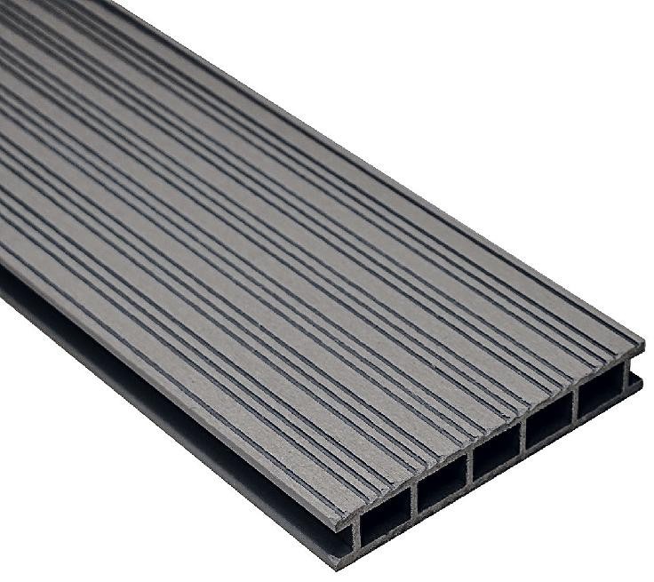 Террасная доска из ДПК Faynag Premium VELVET-ZEBRA - Цвет графит купить в Перми