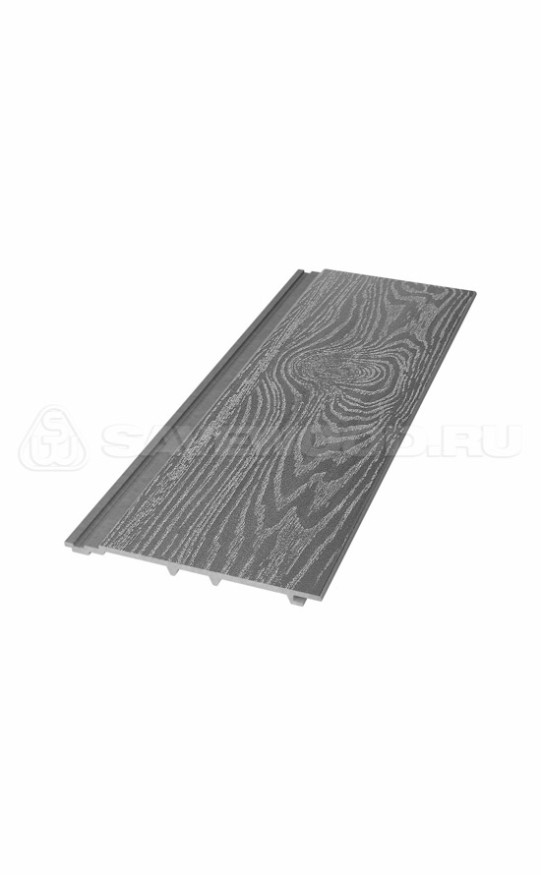 Сайдинг из ДПК SaveWood, SW Cedrus (T), Пепельный купить в Перми